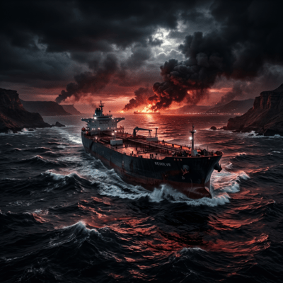 Cross the Strait of Hormuz (feat. Gre-chan) Front Cover