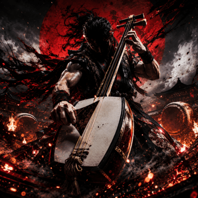 Shamisen (feat. Gre-chan) Front Cover