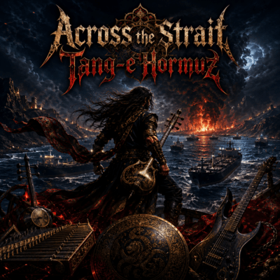 Across the Strait Tang-e Hormuz (feat. Gre-chan) Front Cover