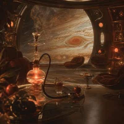 Jupiter Shisha Bar (Cosmic Sleep Music) Front Cover