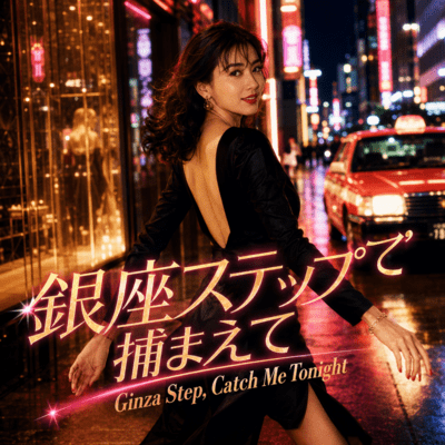 Ginza Step, Catch Me Tonight (feat. Meow-Meow Band) Front Cover