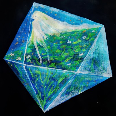 The green gloom drifted down Front Cover