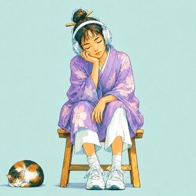 Meiji CHILL HIPHOP Playlist: Chapter II Front Cover