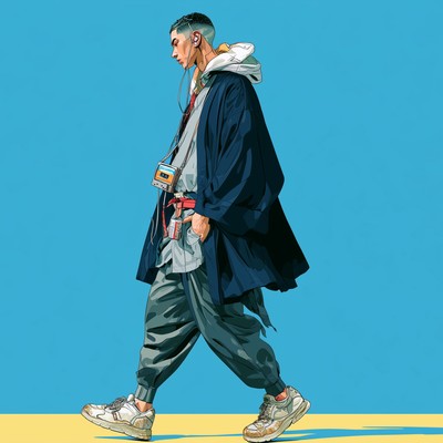 Meiji CHILL HIPHOP Playlist: Rainy Night Front Cover