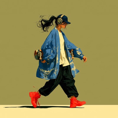 女武者 HIPHOP Playlist 〜夜の街〜のジャケット写真