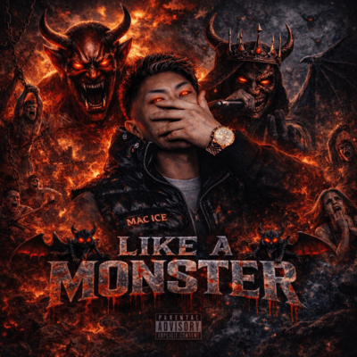 LIKE A MONSTER Front Cover