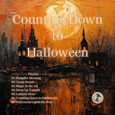 Counting Down to Halloween Front Cover
