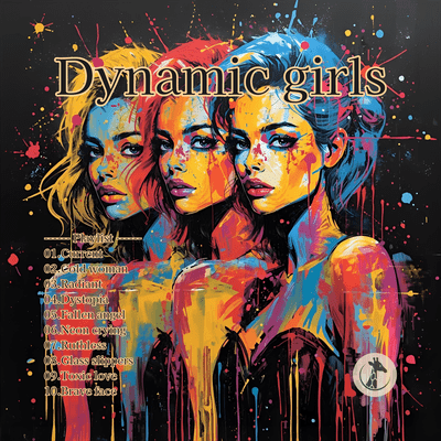 Dynamic girls Front Cover