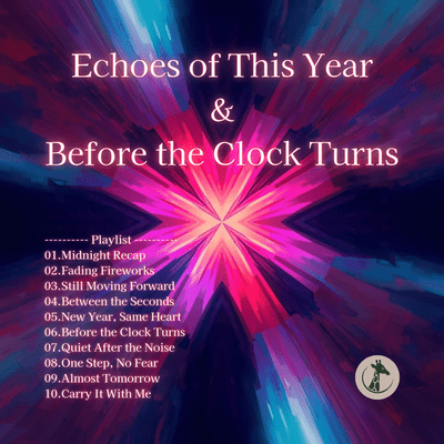 Echoes of This Year & Before the Clock Turns Front Cover