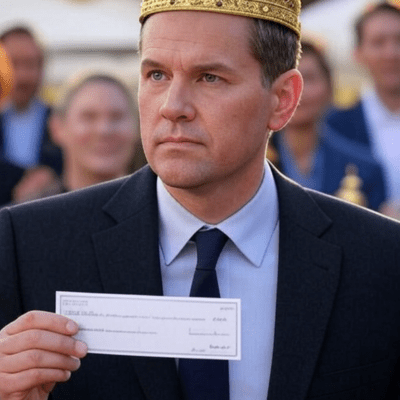 Half of the prize money man Front Cover