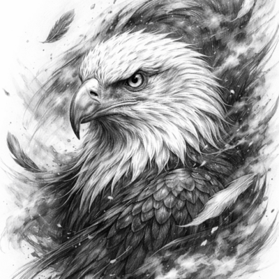 The sky and the eagle Front Cover