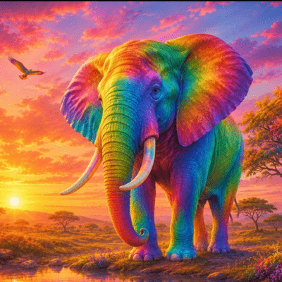 Smart elephant Front Cover