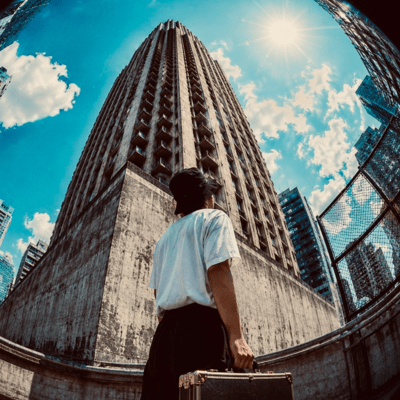 High building Front Cover