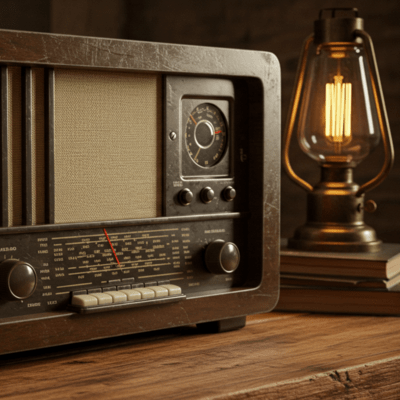 The broken radio (Korean version) Front Cover