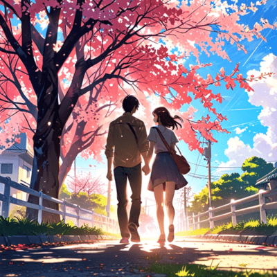 When the spring breeze blows Front Cover