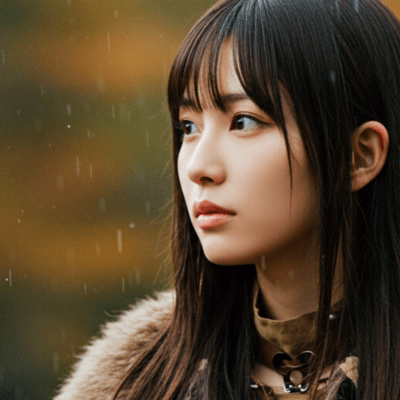 autumn rain Front Cover