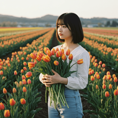 The color of goodbye (Korean version) Front Cover