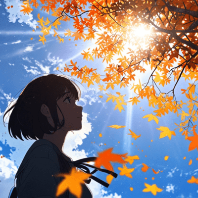 Flowers that bloom in the crimson-colored season Front Cover