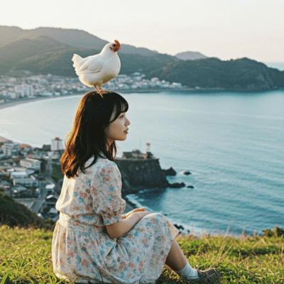 The sky where the colors of dawn blur Front Cover