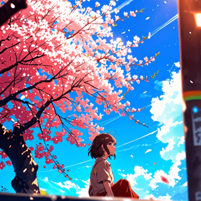 Cherry blossom color Front Cover