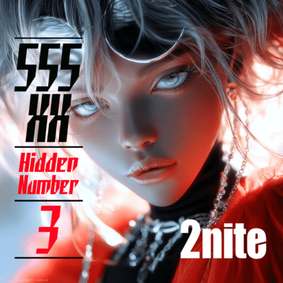 555XXHiddenNumber3のジャケット写真