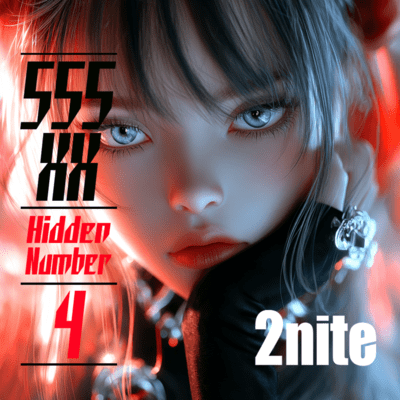 555XXHiddenNumber4のジャケット写真