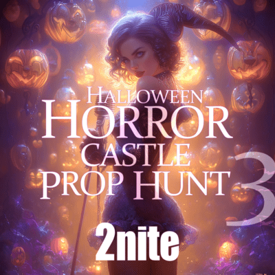 HALLOWEEN HORROR CASTLE PROP HUNT 3 Front Cover