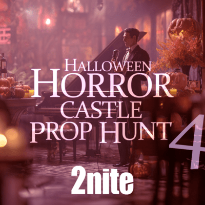 HALLOWEEN HORROR CASTLE PROP HUNT 4 Front Cover