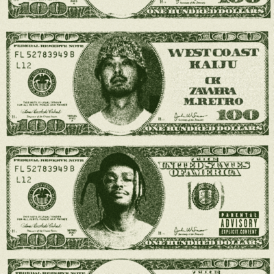 West coast Kaiju Front Cover