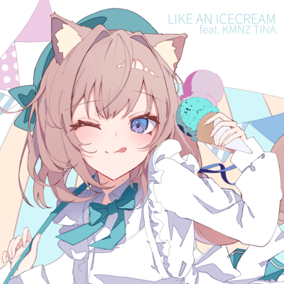 LIKE AN ICECREAM Front Cover