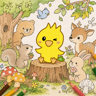 Coloring Time at the Salon Front Cover