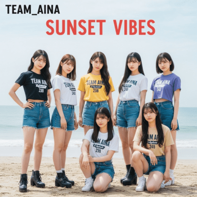 Sunset Vibes Front Cover