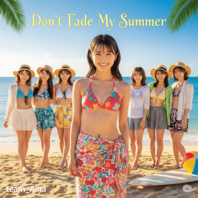 Don’t Fade My Summerのジャケット写真