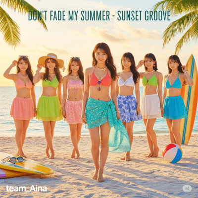 Don't Fade My Summer - Sunset Groove Front Cover