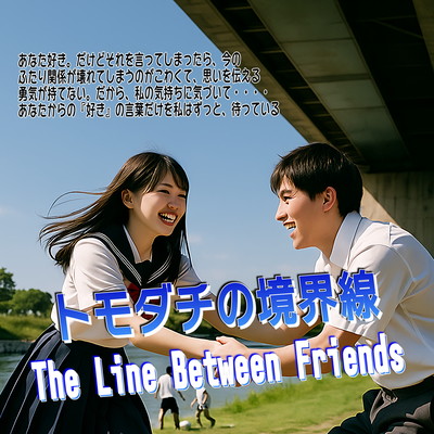 The Line Between Friends Front Cover