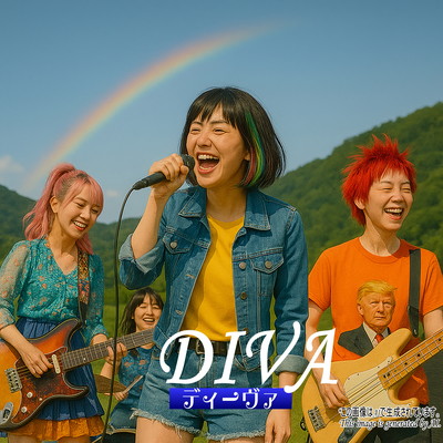 DIVA (Original Song) Front Cover