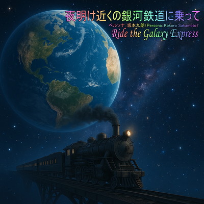 Ride the Galaxy Express (Original song) Front Cover