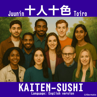 KAITEN-SUSHI (English) Front Cover