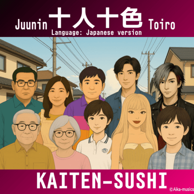 KAITEN-SUSHI (Japanese version) Front Cover