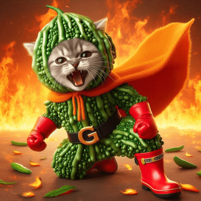 不屈のゴーヤマンのジャケット写真