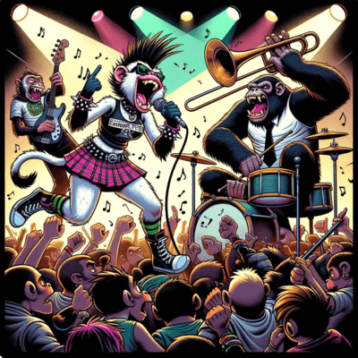Saru Gorilla Chimpanzee - Reiwa (Ska-Core Version) Front Cover