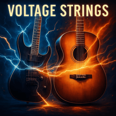 Voltage Strings Front Cover