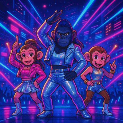 Saru Gorilla Chimpanzee REIWA (K-Pop Ver) Front Cover