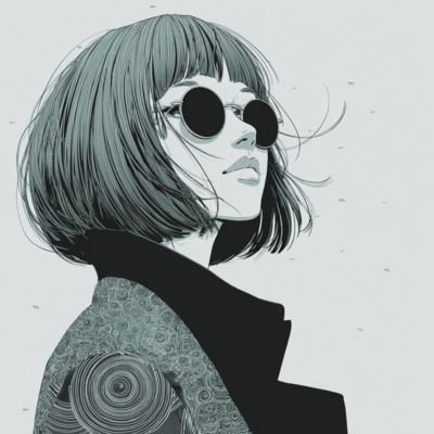 monochrome Front Cover