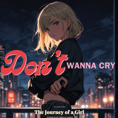 Don't wanna cry Front Cover