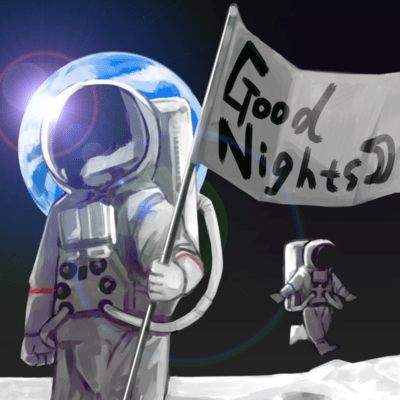 Good Nights, space travel Front Cover