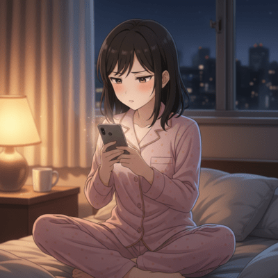 With the night (Modern Japanese Version) Front Cover