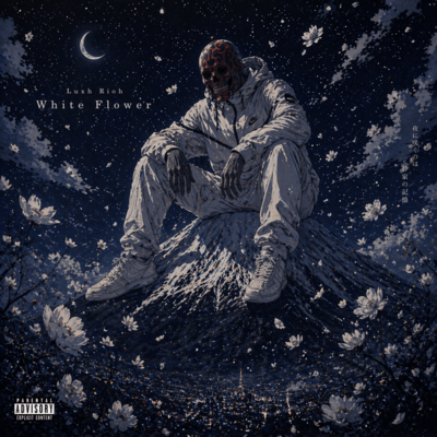 White Flower Front Cover