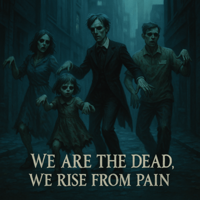 We are the dead, we rise from pain Front Cover