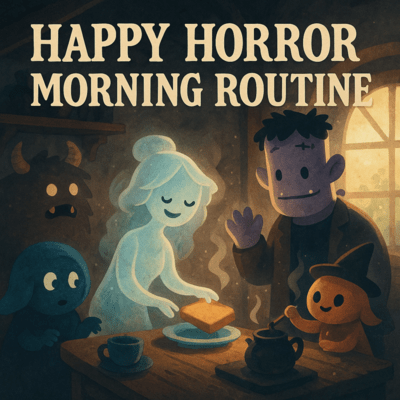 Happy Horror Morning Routine Front Cover